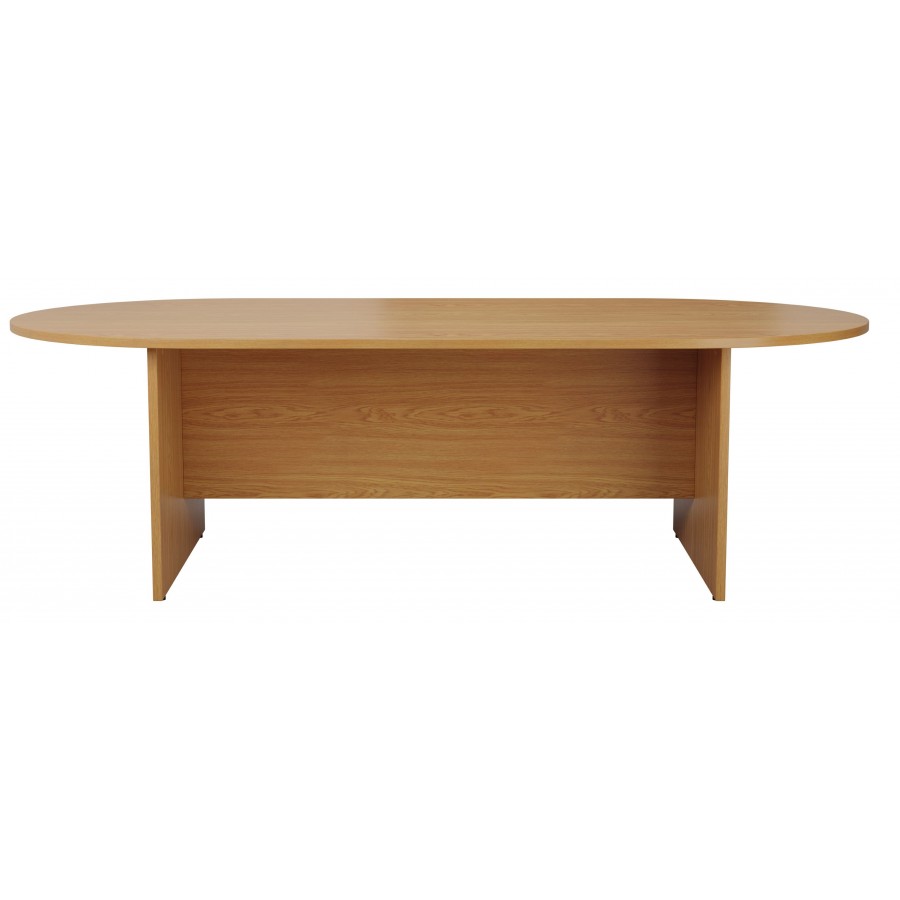 Olton Large Slab Leg Boardroom Meeting Table